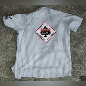 Klock Werks Mitchell SD (Motorcycles). Shop Shirt Sz Large. Signed Back Patch.